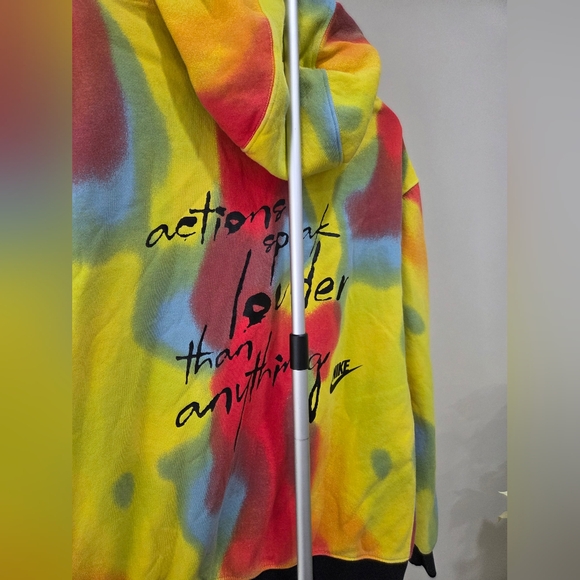 Nike Multi Color Tie-Dye Mens Pullover Hoodie Sz.XL - Picture 3 of 8